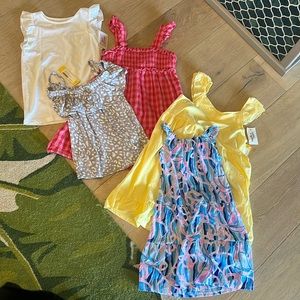 NWT spring girls lot and Lilly dress! Size 8-10